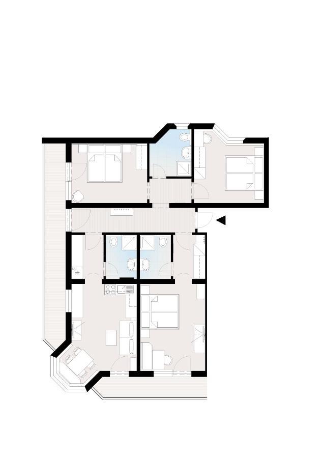Hotel Garni Apart Tina Ischgl Buitenkant foto